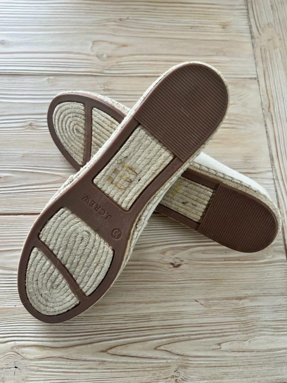 J.Crew Embroidered Espadrilles Fruit Print Size 10 Canvas Summer Flats